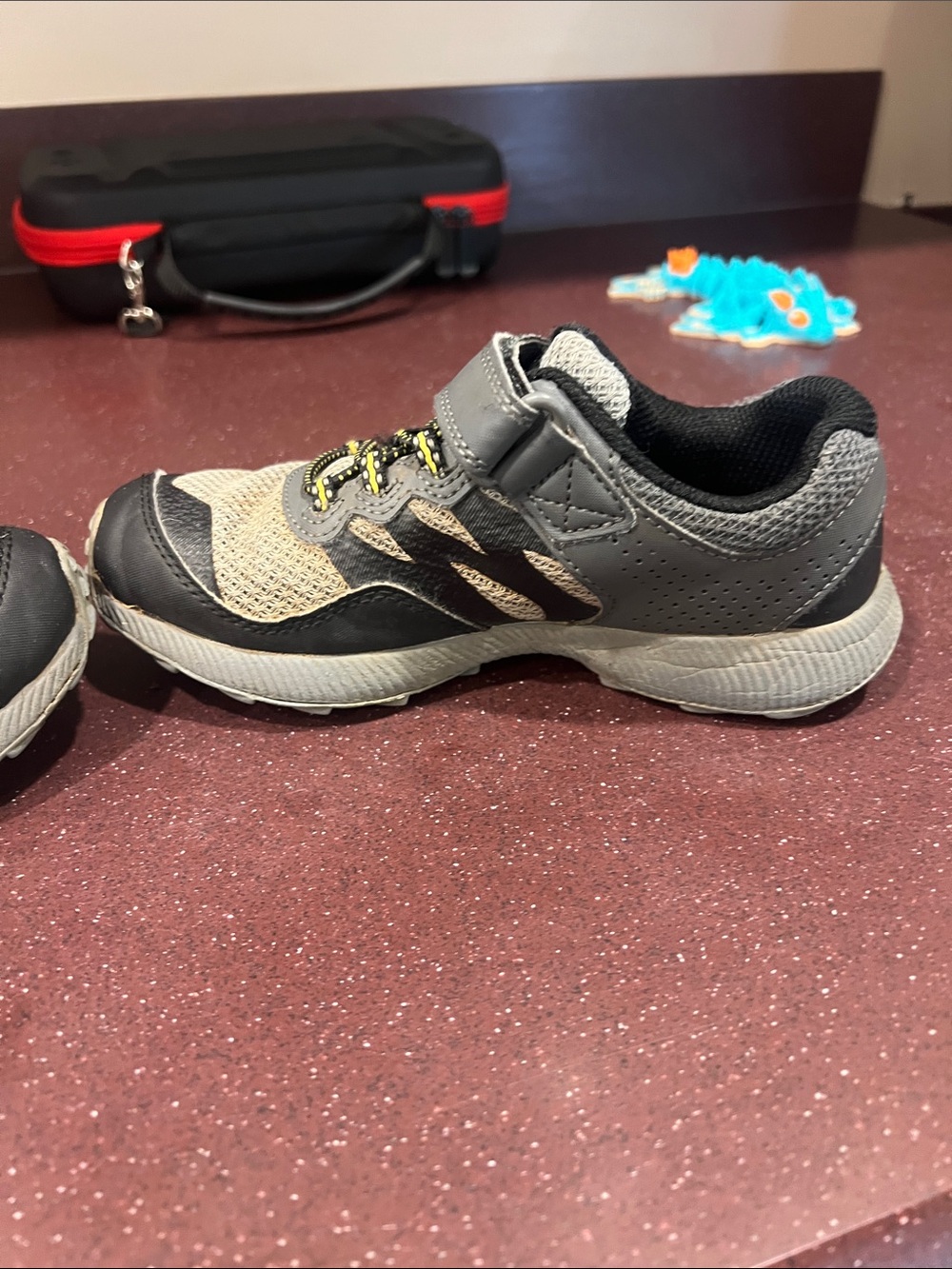 Merrell Kids Gray and Black Sneakers - Picture 8 of 8